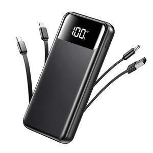 lot 16359 image: Portable Charger, 50000mAh Power Bank with Built in Cables, 22.5W Fast Charging Battery Pack, Portable Phone Charger for Travel Camping Essential,PowerBank Compatible with iPhone 17161514, Samsung - Retail $32