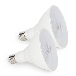 lot 62068 image: Radar Motion Sensor Light Bulbs Outdoor, 15W 5000K PAR38 LED Flood Light Bulb with Motion Detector and Dusk to Dawn Sensor, 100 Watt Equivalent, E26 Medium Base, 1500LM, Daylight, 2 Pack - Retail $18