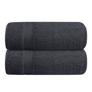 lot 62100 image: Home Cotton 2 Pack Oversized Bath Towel Set 28x55 inches, Large Bath Towels, Ultra Absorbent Compact Quickdry & Lightweight Towel, Ideal for Gym Travel Camp Pool - Charcoal Grey - Retail $13