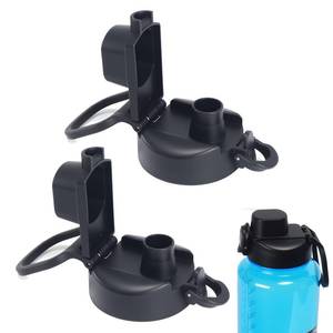 lot 62147 image: Lid Replacement for Nalgene Tritan Water Bottle 32oz & 48oz 1 Pack, Wide Mouth Lid for Nalgene Water Bottle 32oz & 48oz, BPA-Free 2Pack - Retail $13