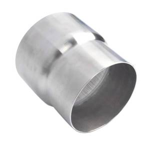 lot 62165 image: Elifecenter Universal Stainless ID 3 inch to OD 3.5 inch Exhaust Adapter Reducer (3 ID to 3-12 OD) - Retail $10