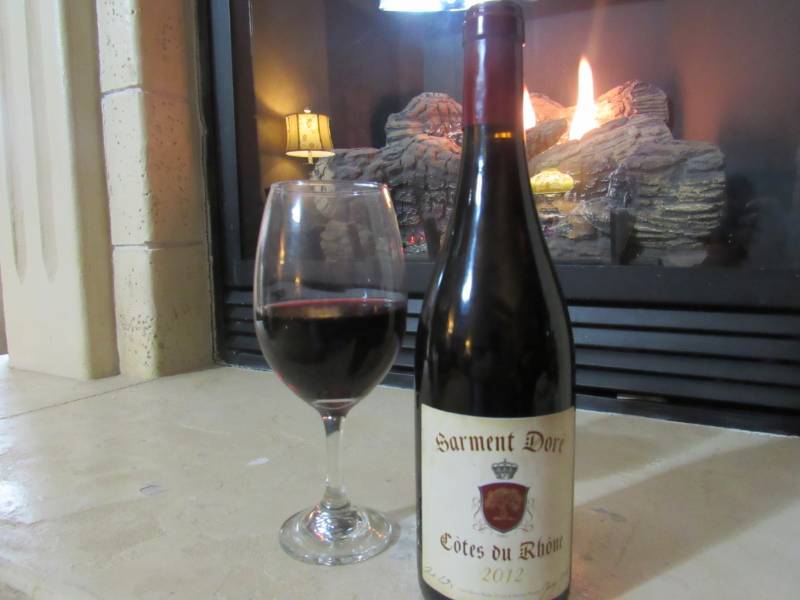 lot 6961 image: Wine - Sarment Dore Cotes du Rhone