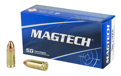 lot 396 image: Magtech Sport Shooting Handgun Ammo - Full Metal Case - 9mm Luger - 124 gr. - 49 rounds