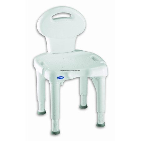 lot 9534 image: Invacare Shower Chair with Seat Back