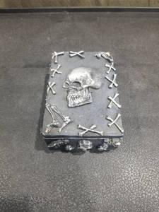 lot 4011 image: Gothic Skull Decorative Box