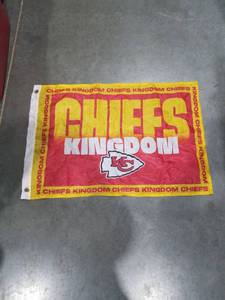 lot 4027 image: Kansas City Chiefs Kingdom Flag