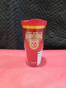 lot 4054 image: Kansas City Chiefs Super Bowl LVII Champions Tervis Tumbler