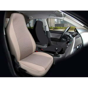lot 4076 image: (2) Auto Drive 1pc Atlanta Tan Seat Cover-Universal Fit  Assembled Product-2202SC262