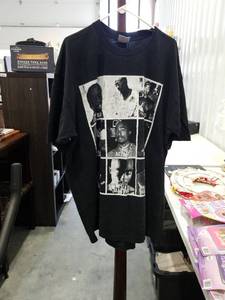 lot 4123 image: Pro Super Heavy West Coast 90s Hip Hop Photo Grid T-Shirt 3XL
