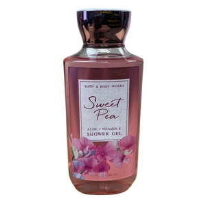 lot 4140 image: Bath and Body Works SWEET PEA Shower Gel (10 FL OZ  295 mL)