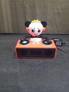 lot 4156 image: Ryans World DJ Kids Alarm Clock with Bluetooth Speaker