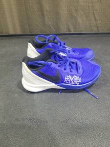 lot 4173 image: Nike Kyrie Youth Basketball Shoes BlueWhite Size 13C