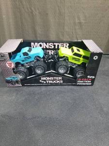 lot 4177 image: Monster Trucks 4x4 Friction Powered 2-Pack Set