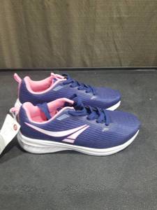 lot 4179 image: Ladies Memory Foam Athletic Shoes NavyPink Size 7