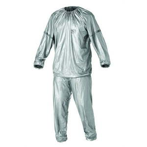 lot 4193 image: Athletic Works Sauna Suit with Reflective Detailing on Sleeves  MediumLarge  Silver
