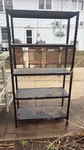 Heavy Duty Steel Storage Rack - Retail: $45