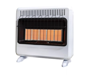 lot 9 image: Indoor Propane Infrared Space Heater with Electronic Ignition - Retail $179