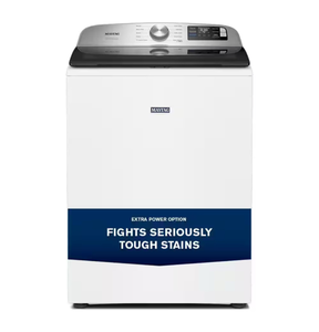 lot 27 image: Maytag Smart Top Load Washer - Retail $888