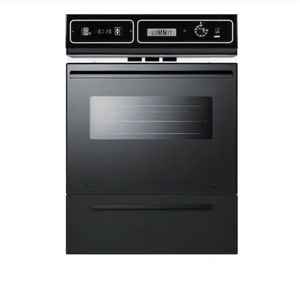 lot 18 image: Summit 24 in. Electric Wall Oven, 115-Volt - Retail $1,018