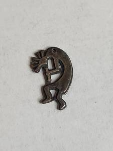 lot 1026 image: Southwestern Kokopelli Sterling Silver Pin Charm