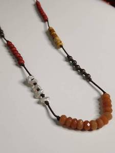 lot 1126 image: Silpada Multi-Color Beaded, Freshwater Pearl Necklace