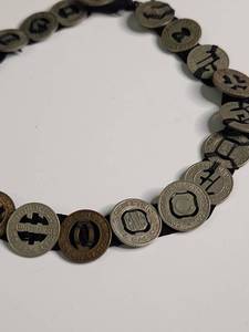 lot 1130 image: Transit Token Choker Necklace