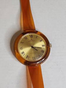 lot 1414 image: Meister Anker Amber Watch with Roman Numerals