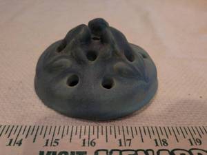 lot 36 image: Vintage Van Briggle Flower Frog