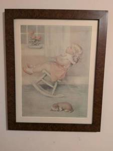 lot 217 image: Bessie Pease Gutmann Nursery Print