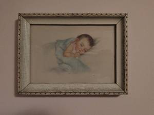 lot 219 image: Land O Dreams Framed Print by Charlotte Becker