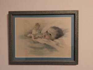 lot 237 image: Gutmann & Gutmann Baby Portrait Print #664