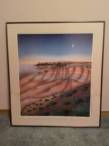 lot 253 image: Jackie Peppard Painted Desert Limited Edition Print