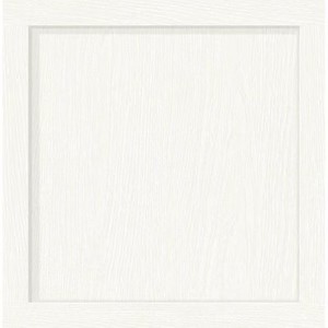 lot 56772 image: Stacy Garcia Home Squared Away Faux Peel & Stick Wallpaper Off-White Vinyl, Self-Adhesive, Wood Grain, 30.75 Sq Ft Coverage