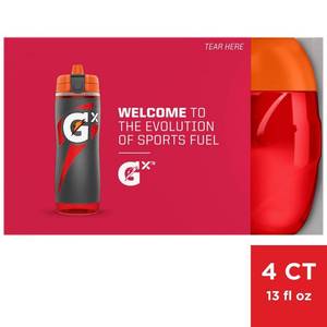 lot 1940 image: Gatorade GX Fruit Punch Flavor Pod - 13 fl oz Bottle Kosher, Energy Drink Mix
