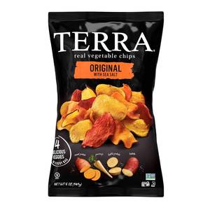 lot 1943 image: Terra Vegetable Chips, Original Vegetable Chips with Sea Salt, 5 oz (6 PACK)