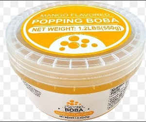 lot 2002 image: Mango Popping Boba 1.2 Lbs