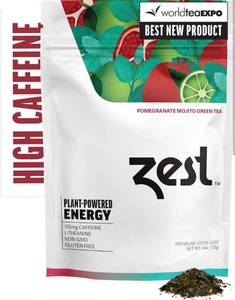 lot 2005 image: Zest Energy Pomegranate Mojito Green Tea 20 Bags
