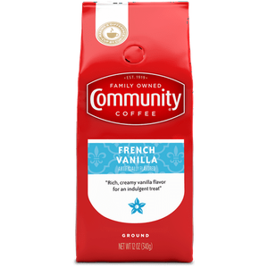 lot 2009 image: Community Coffee French Vanilla 12 oz Ground Coffee