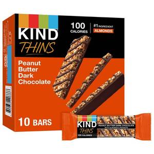 lot 2048 image: KIND Thins Peanut Butter Dark Chocolate - 7.4oz10ct
