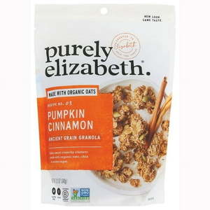 lot 2085 image: Purely Elizabeth Granola  Pumpkin Cinnamon  12 oz Pouch