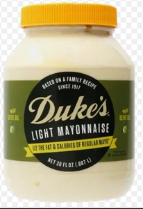lot 2093 image: Dukes Light Mayonnaise 30 fl oz