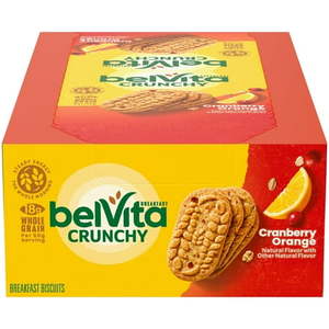 lot 2108 image: belVita Cranberry Orange Breakfast Biscuits  8 Packs (4 Biscuits Per Pack)