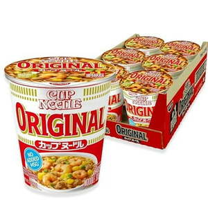 lot 2123 image: (6 pack) (6 pack) Nissin Foods Cup Noodle Ramen Noodle Soup Original  2.4 oz Cup  Shelf-Stable