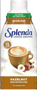 lot 2169 image: Splenda Hazelnut Coffee Creamer - Sugar Free 32 Oz