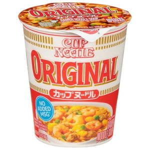 lot 2632 image: Nissin Foods Cup Noodle Ramen Noodle Soup Original  2.4 oz Cup  Shelf-Stable 6 pack
