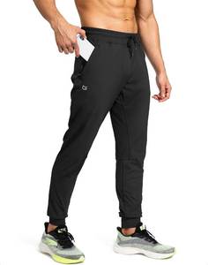 lot 2709 image: G Gradual Mens Sweatpants with Zipper Pockets Athletic Pants Traning Track Pants Joggers for Men Soccer, Running, Workout(Black,S)