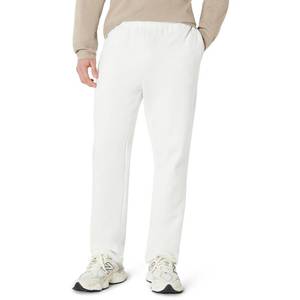 lot 2757 image: Amazon Essentials Mens Relaxed Straight Leg Fleece Open Bottom Sweatpant, Pale Grey, Medium