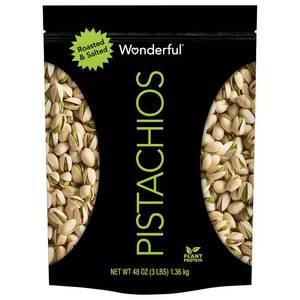 lot 2791 image: ROASTED & SALTED PISTACHIOS 3 LB Bag