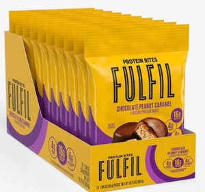 lot 2794 image: Fulfil Protein Bites Chocolate Peanut Caramel 10 Packs