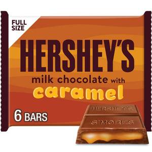 lot 2796 image: Hersheys Milk Chocolate with Caramel candy Bars - 8.4oz6ct